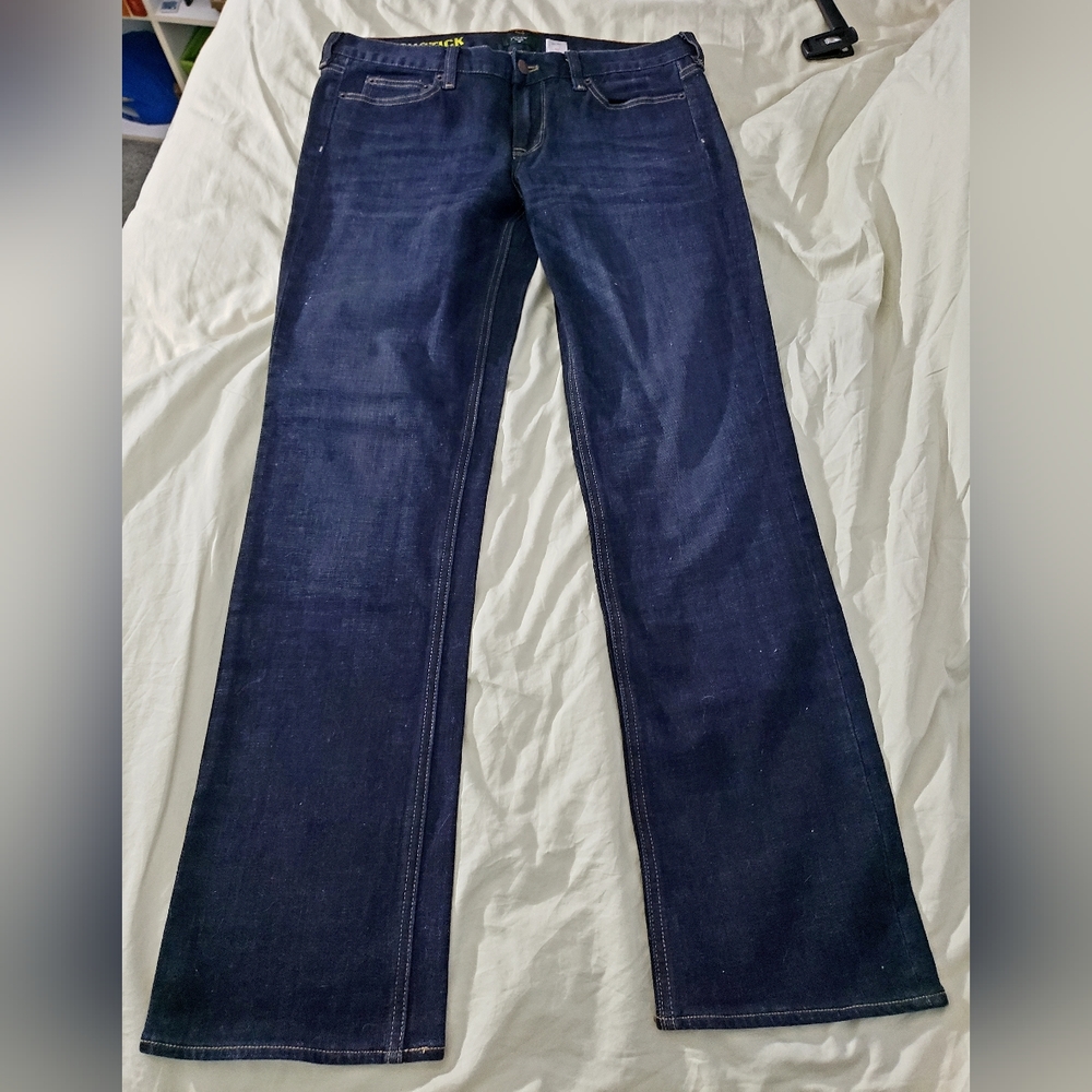 J. Crew Dark Blue Denim Matchstick Stretch Jeans